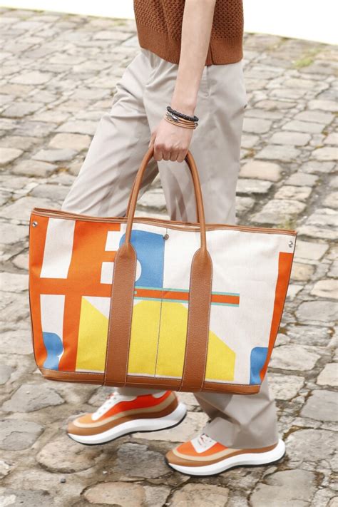 bloemenprint hermes canvas|Hermes garden party totes.